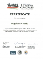 Certificat Dr. Bogdan Pirvariu